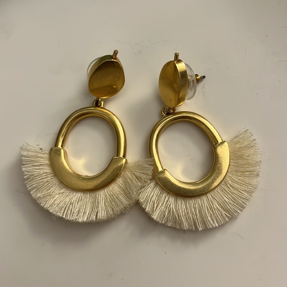 Madewell Fringe Statement Earrings - Picture 3 of 3